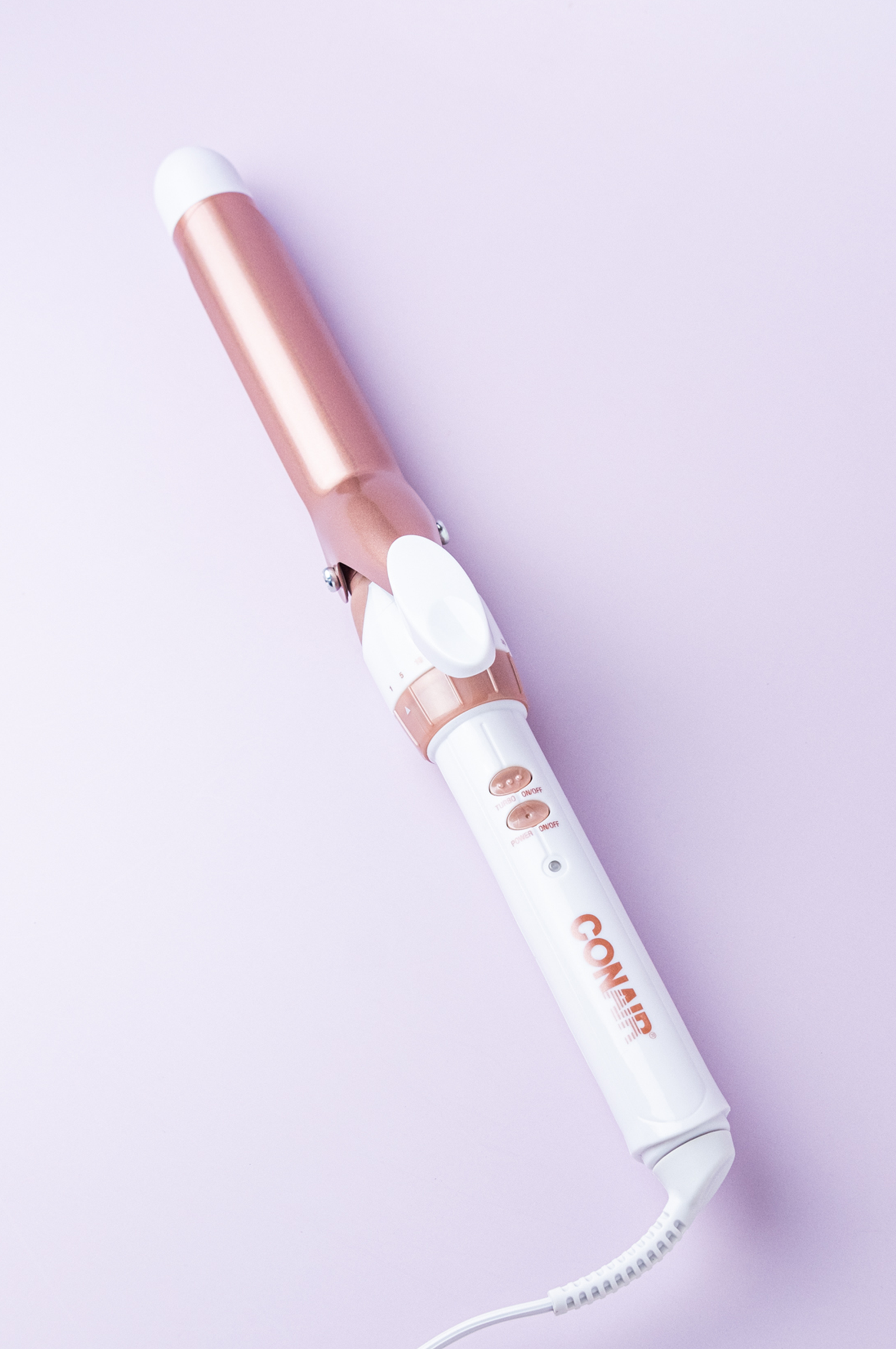 Conair double ceramic sales curling iron rose gold